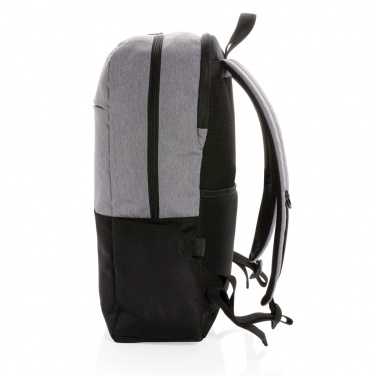 Logo trade business gifts image of: Modern 15.6" USB & RFID laptop backpack PVC free
